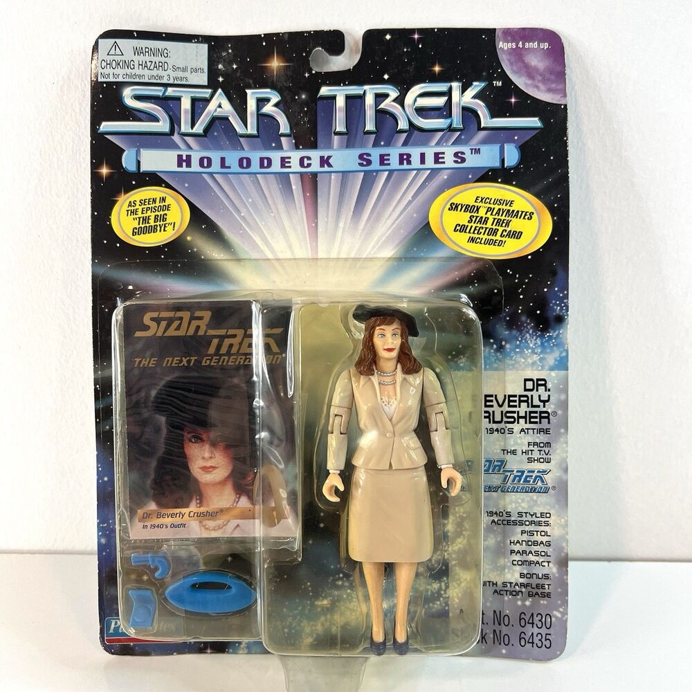 Playmates Toys Star Trek Next Generation Dr. Beverly Crusher Action Figure